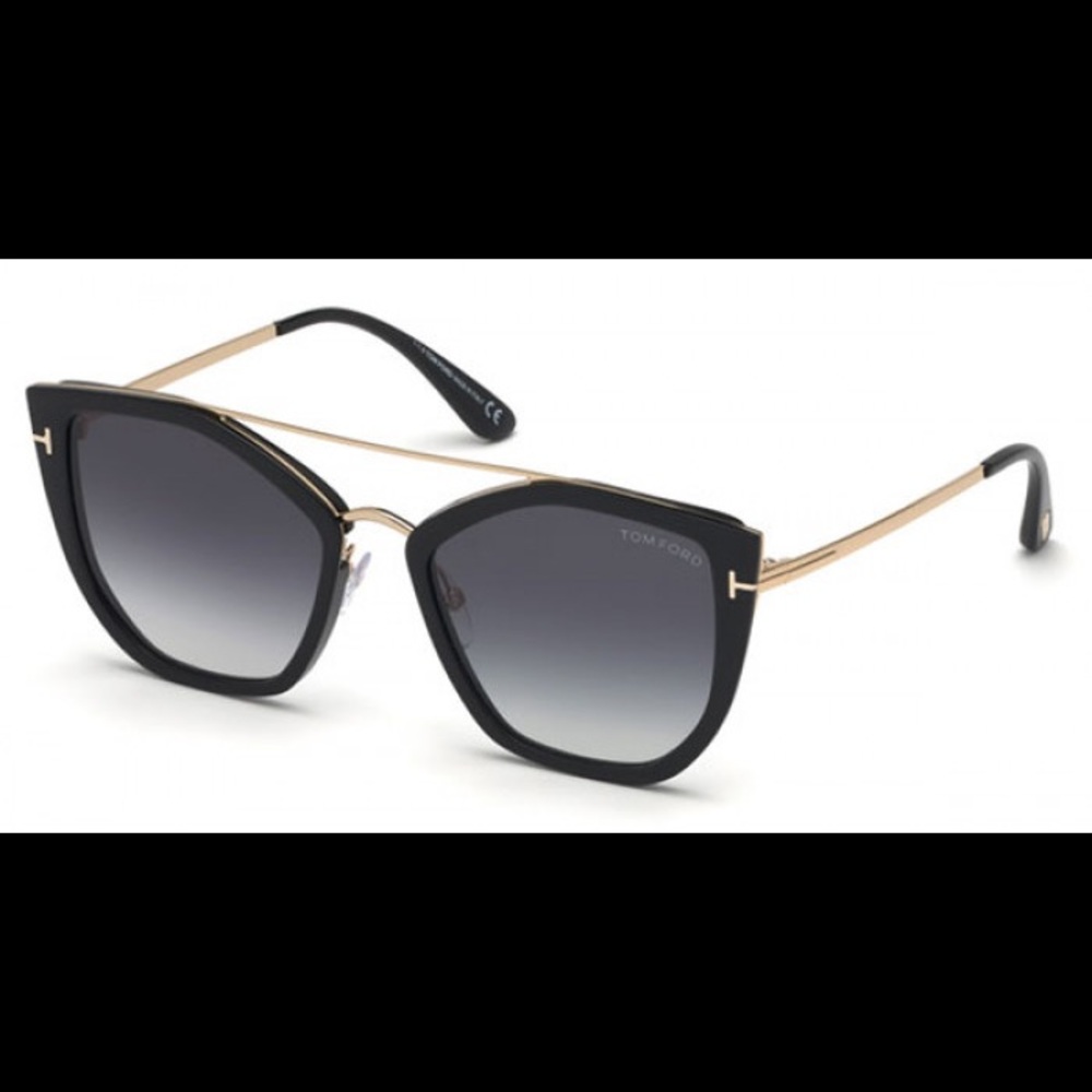 TOM FORD "Dahlia" sunglasses in metal and acetate